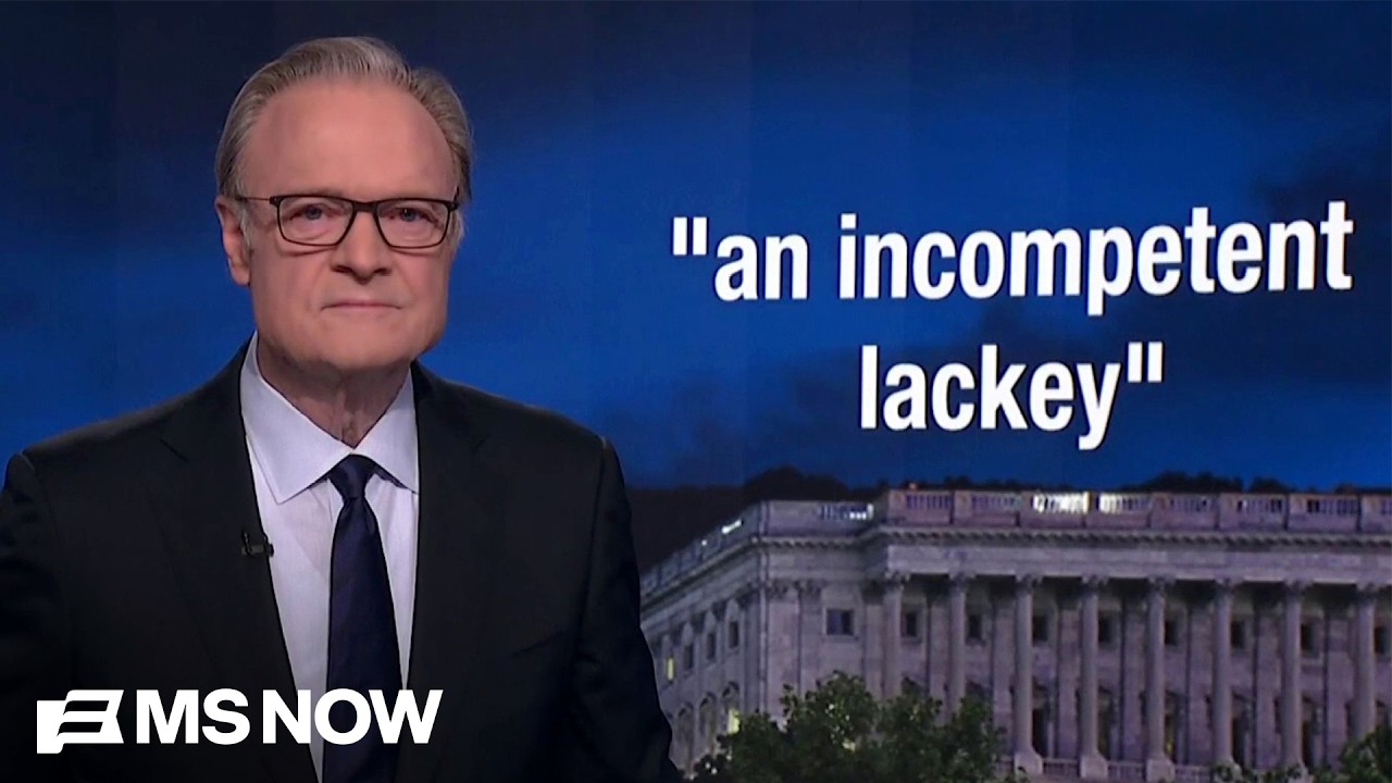 Lawrence: Only Trump could deliver Kash Patel’s bestiality madness into a Senate hearing room