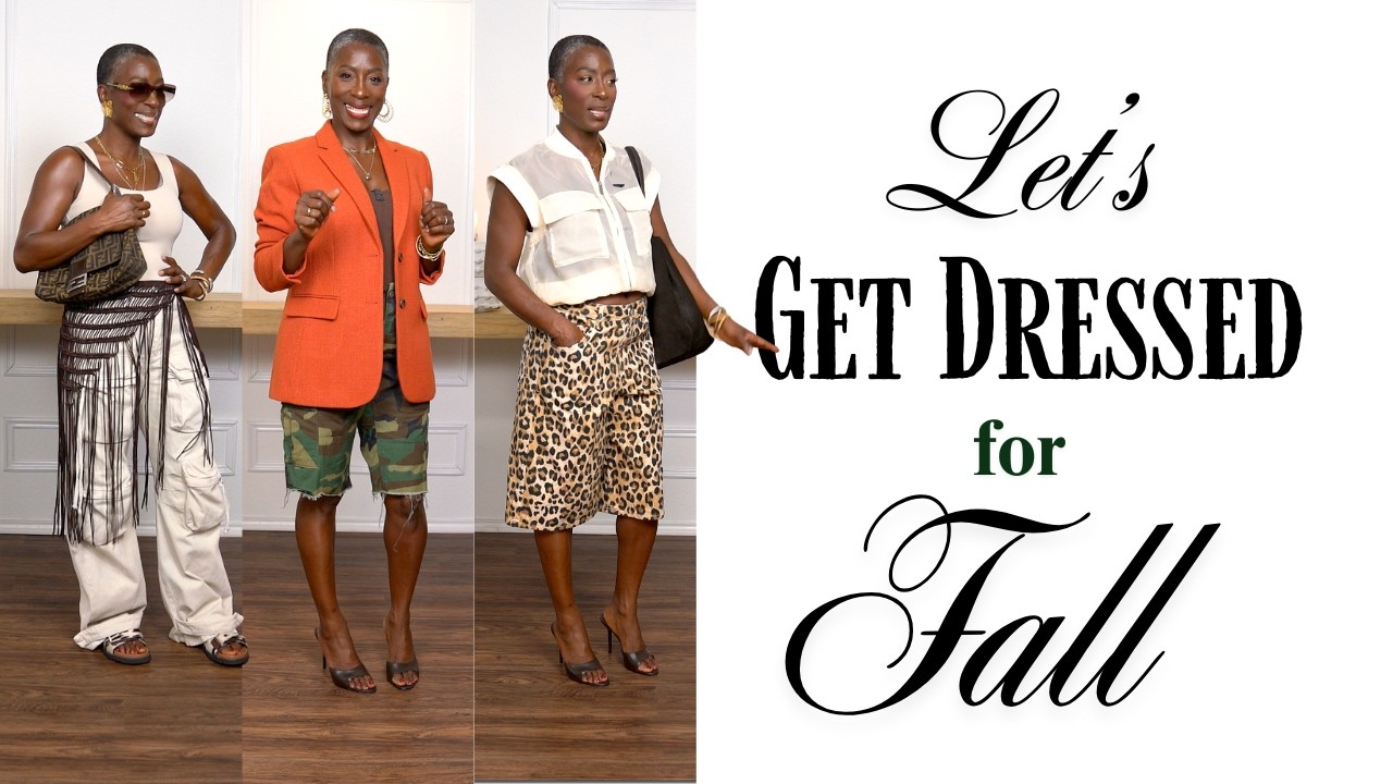 Let’s Get Dressed for Fall : Textures, Patterns & Prints