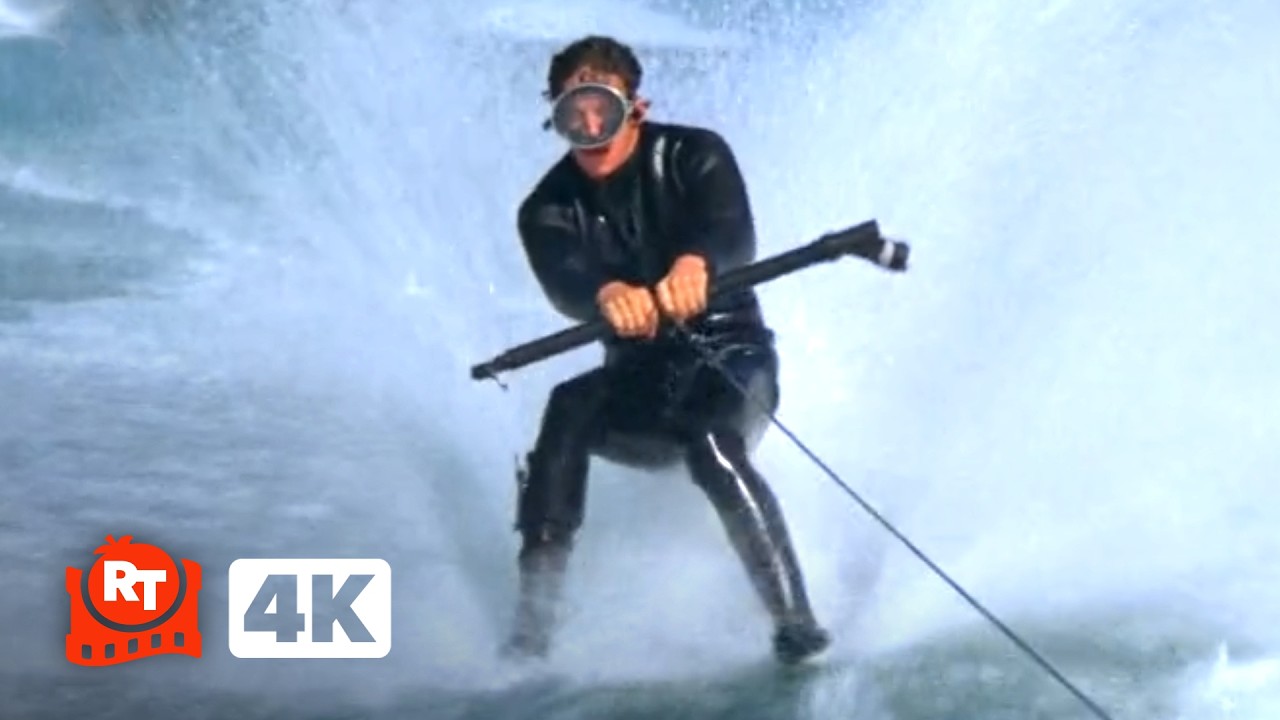 Licence to Kill (1989) 4K – Bond’s Extreme Waterskiing! (3/10) | Movieclips