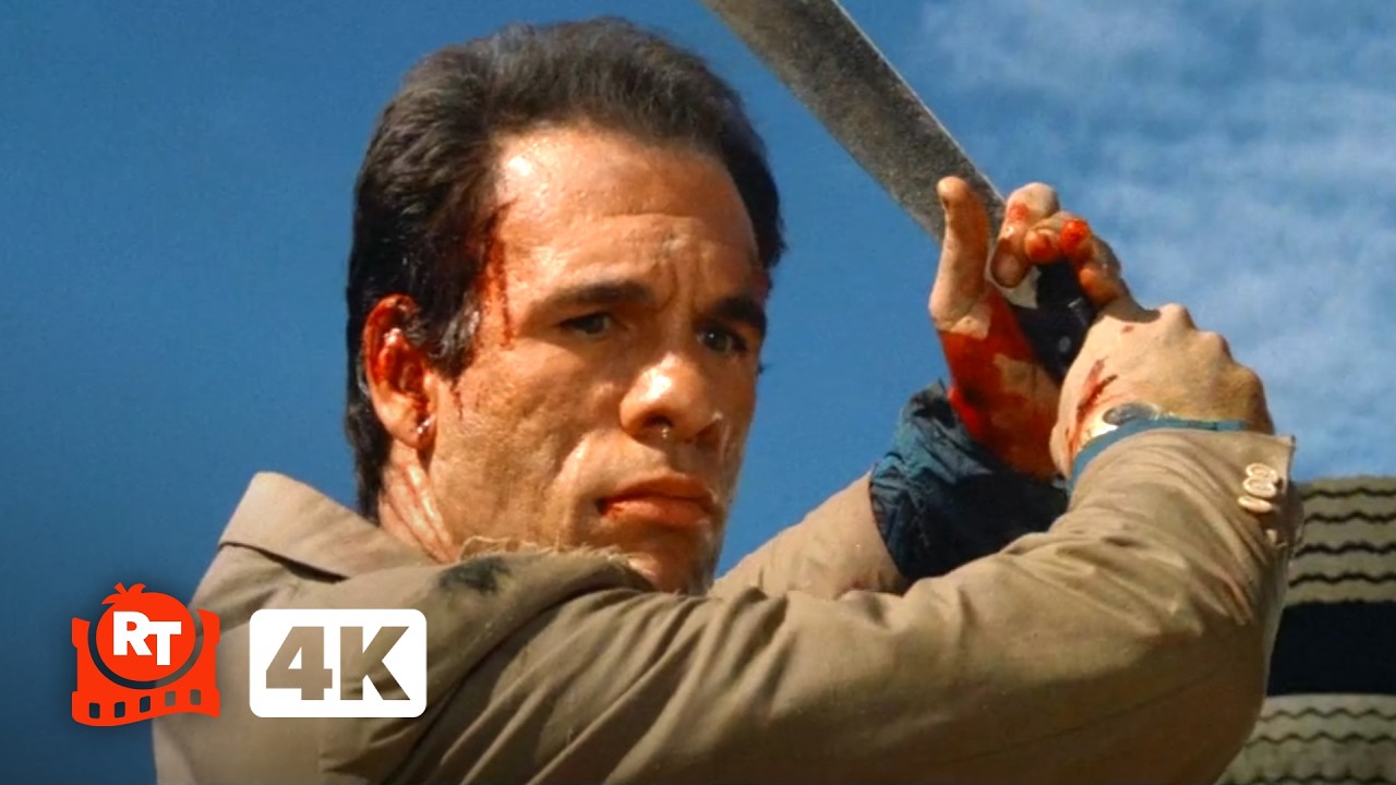 Licence to Kill (1989) 4K – James Bond Burns Franz ALIVE! (10/10) | Movieclips