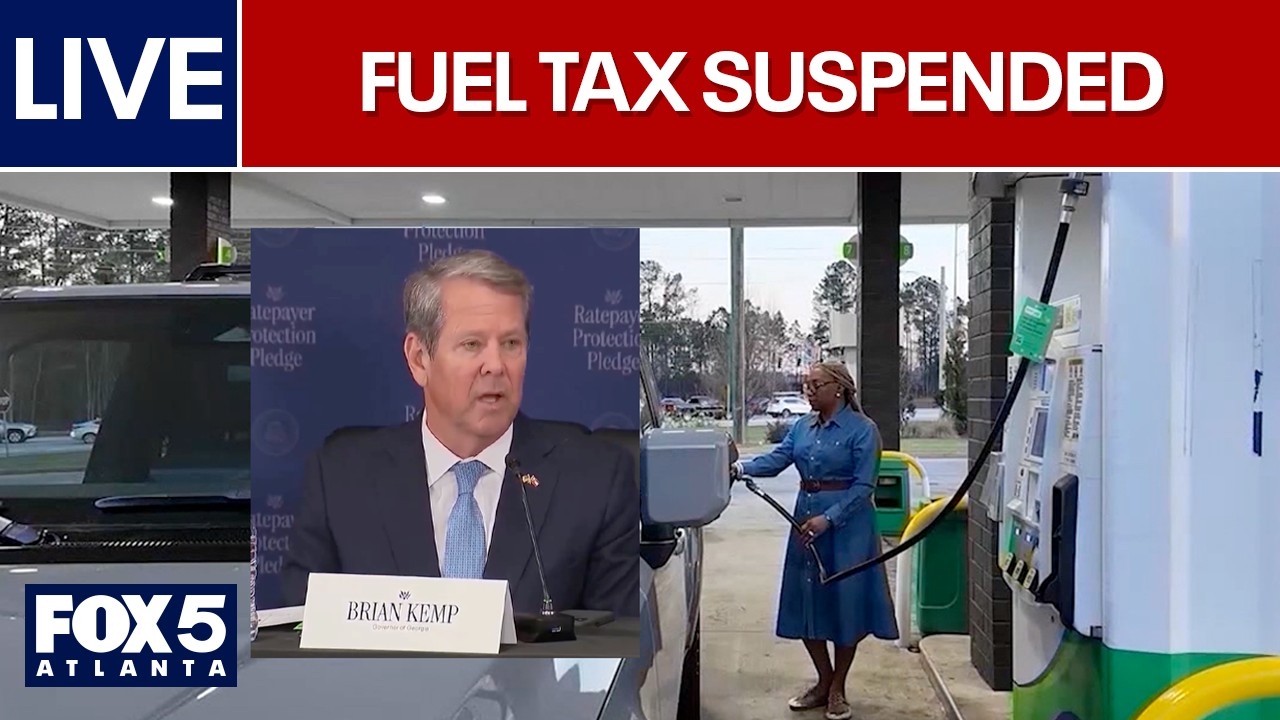 LIVE | Gov. Kemp suspends motor fuel tax & Closing arguments underway in Caleb Flynn murder trial