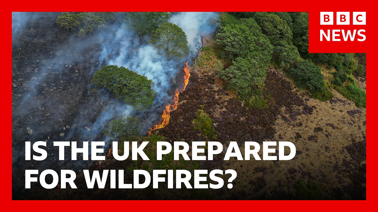 Lives ‘will be lost’ unless UK does more to combat wildfires, experts warn | BBC News