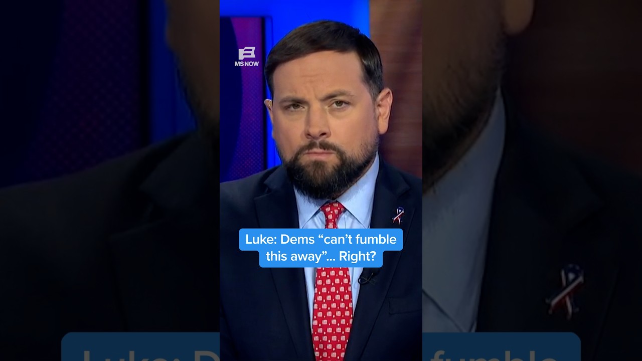 Luke: Dems “can’t fumble this away”… Right?