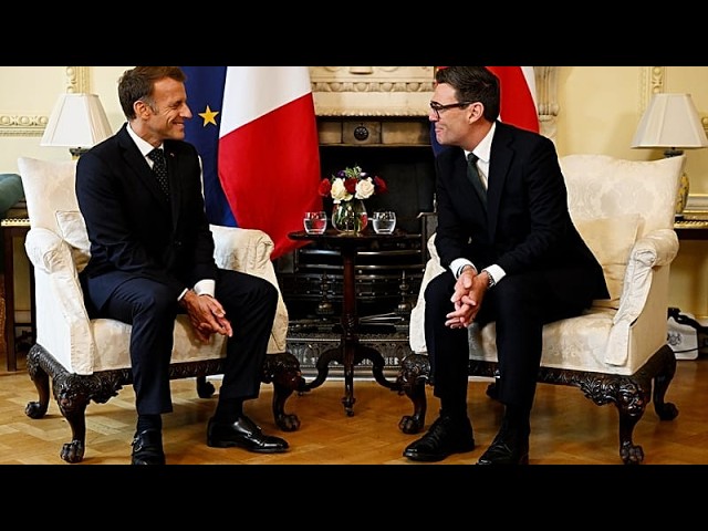 Macron and Burnham hail stronger UK-France ties at Downing Street talks