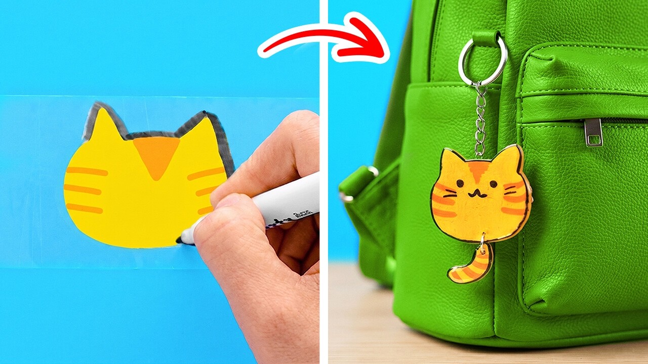 🌟 Make It, Style It, Use It! 🎒 DIY School Accessories & More