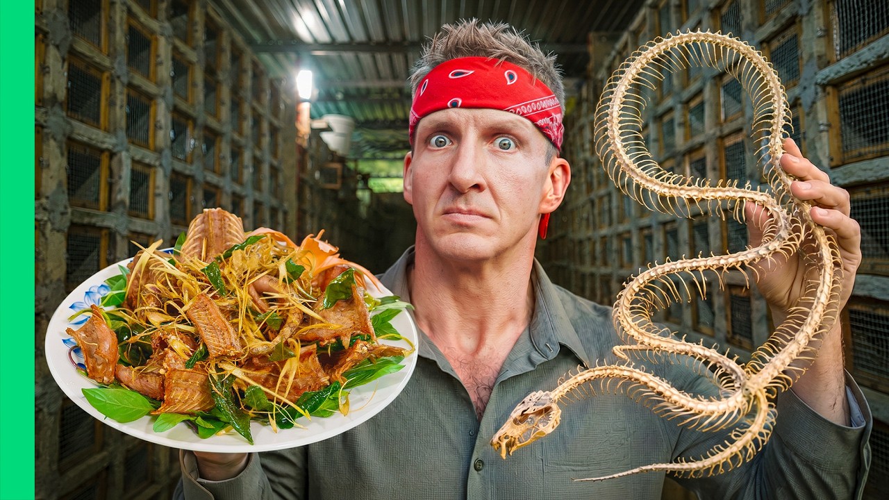 Mega Rats and Poison Snakes — Inside Asia’s Bizarre Farms!!