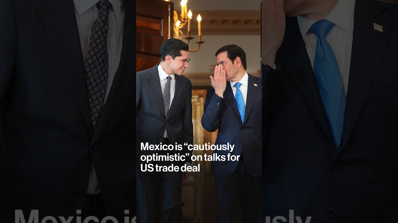 Mexico is “cautiously optimistic” on talks for US trade deal