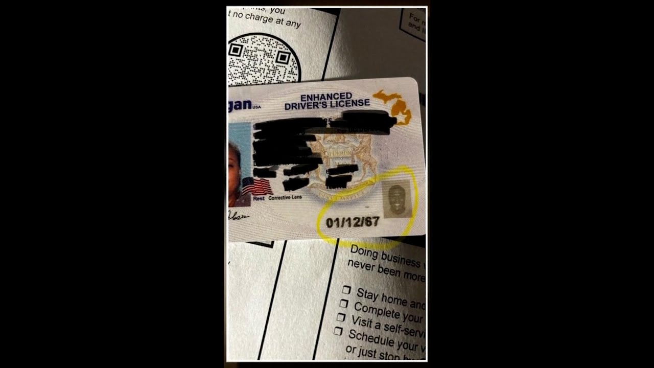Michigan residents receive state ID with wrong photo