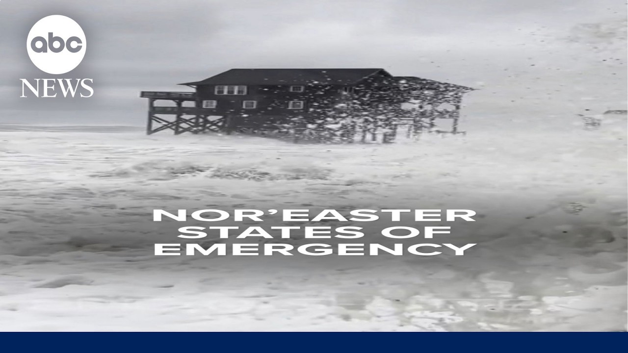 Millions brace for major nor’easter moving into the Northeast