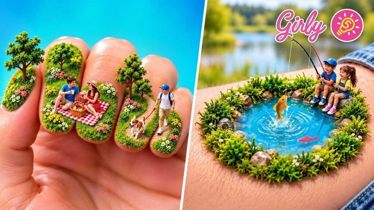🎨 Miniature Art & Body Illusions You Have to See Twice
