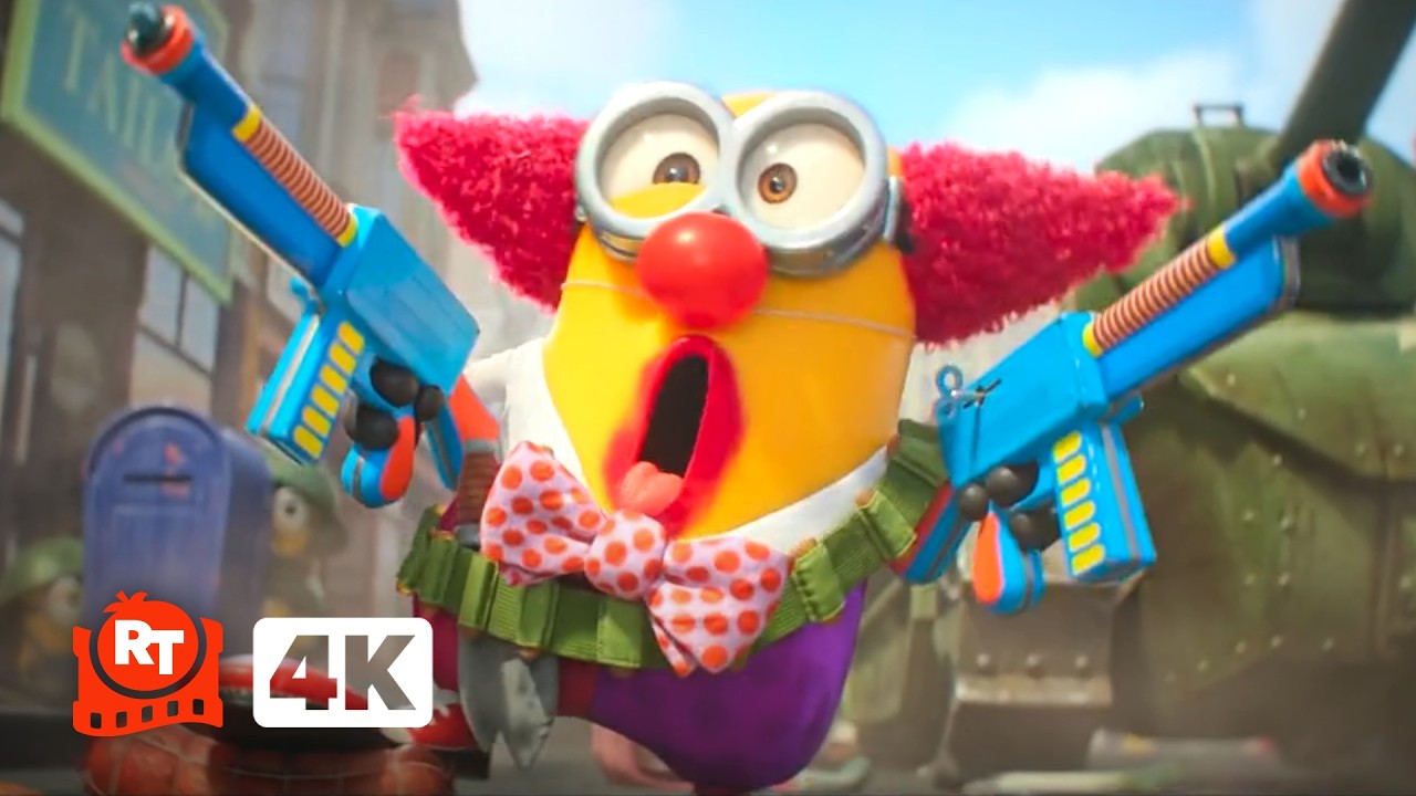 Minions & Monsters (2026) 4K – HILARIOUS! Minions vs. Irene (10/11) | Movieclips
