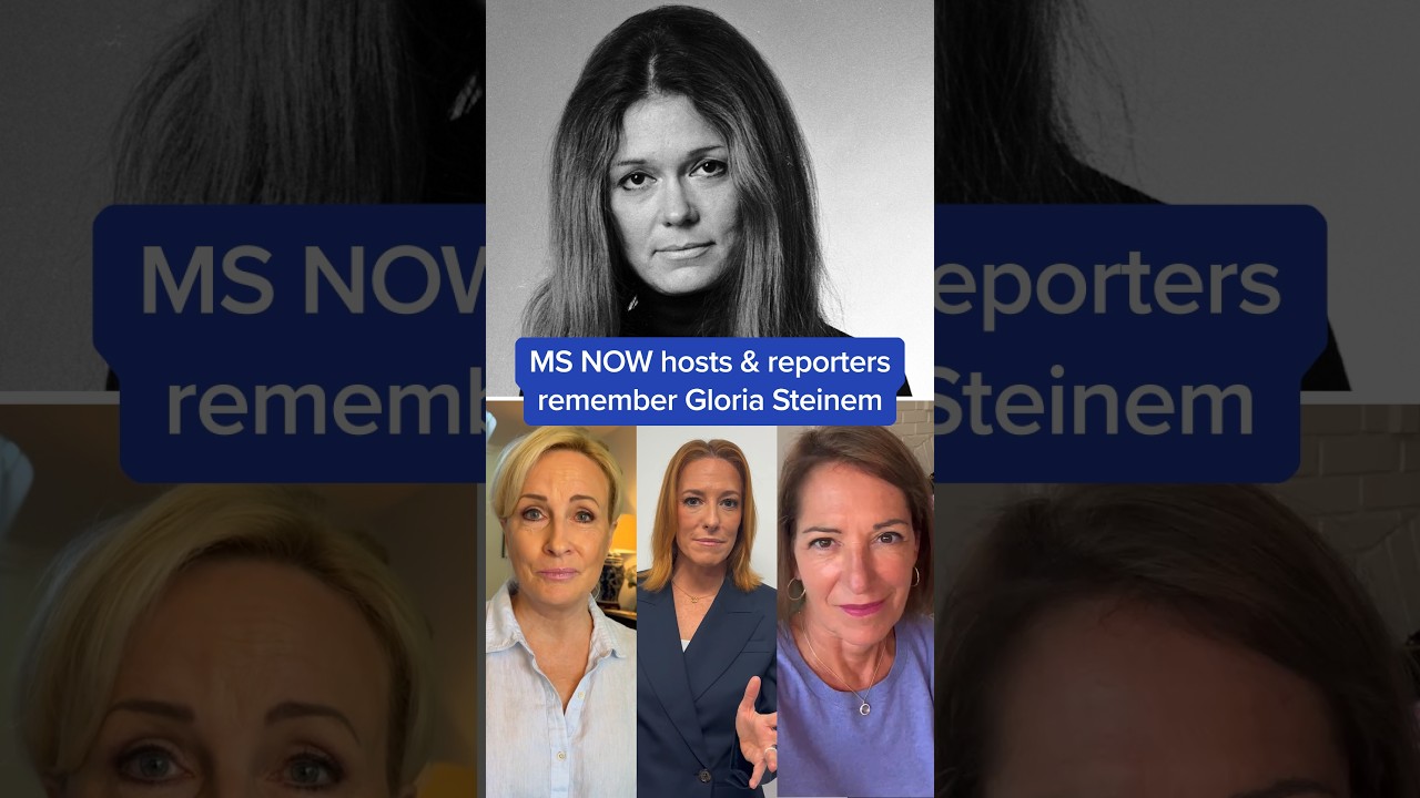 MS NOW hosts & reporters remember Gloria Steinem