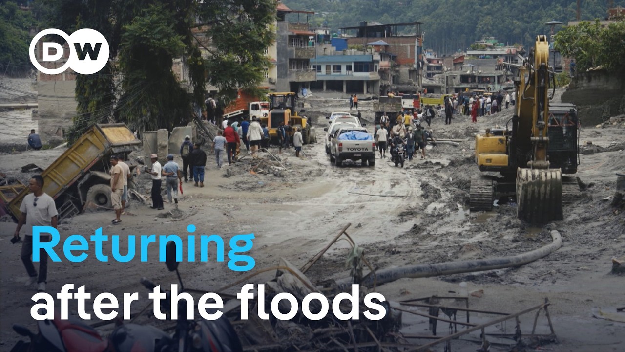 Nepal flood survivors return to shattered hometown | DW News
