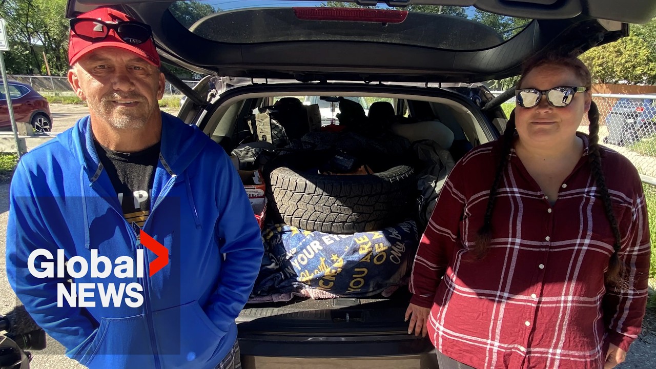 New Brunswick couple stranded in Winnipeg during cross-country drive to find work