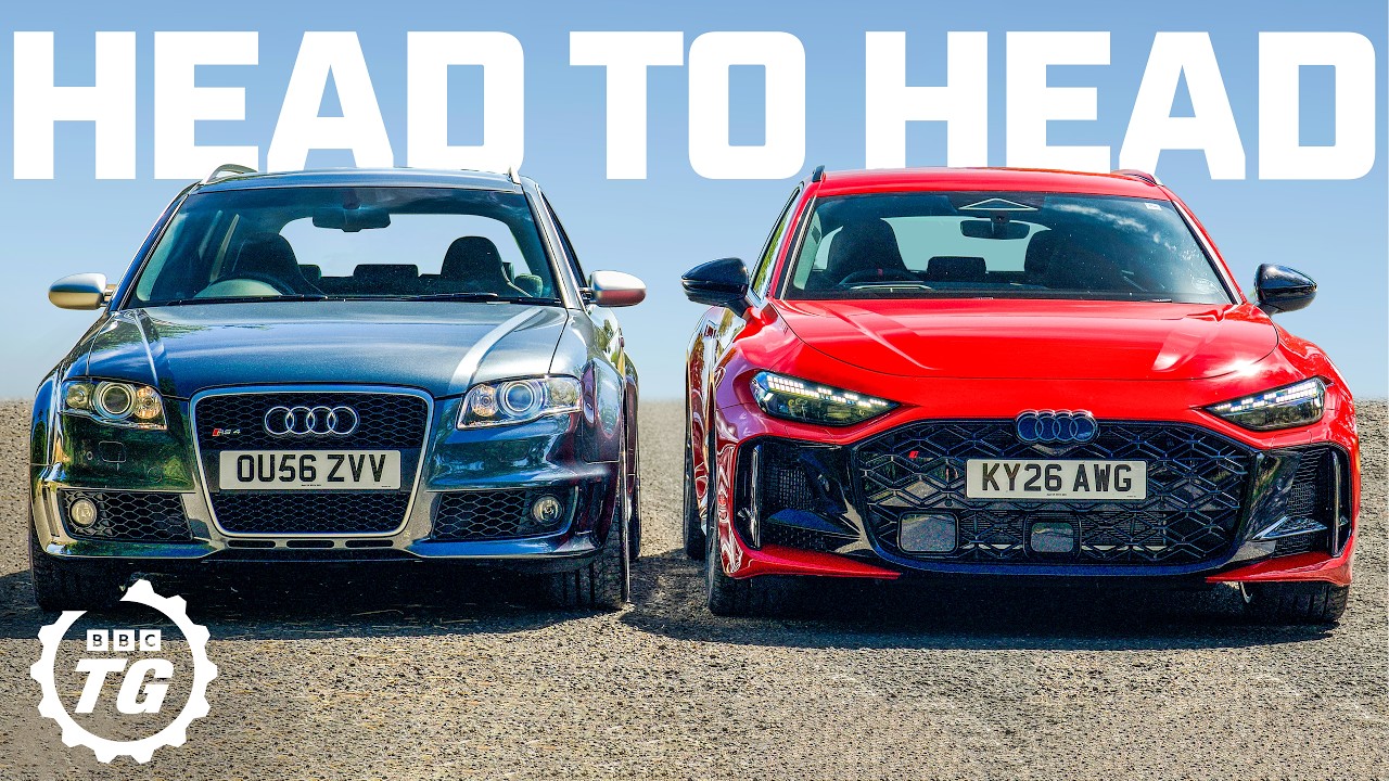 New vs Peak: Audi RS5 Avant vs V8 RS4 Avant! | 4K