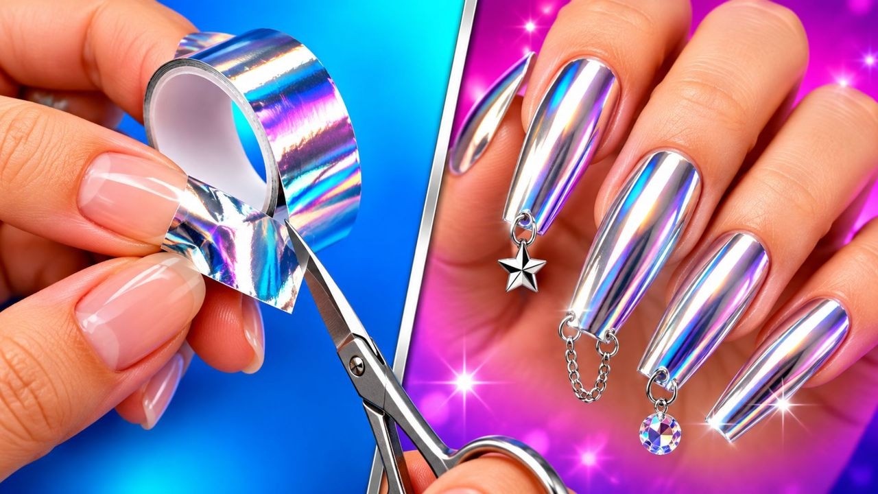 ⏰ No Time? Try These Quick Hair, Nail & Makeup Hacks! ⭐