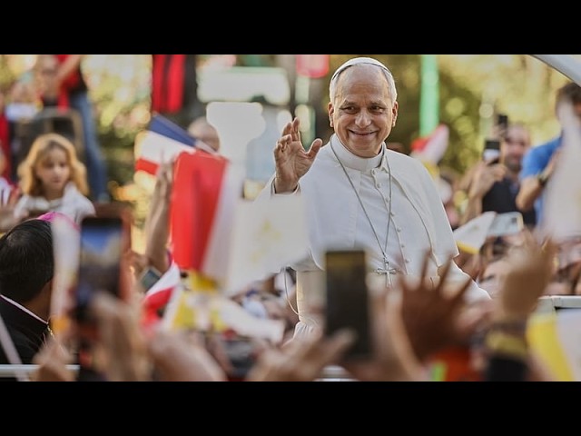 Pope Leo XIV draws huge crowds in Paris as 600,000 await Mass