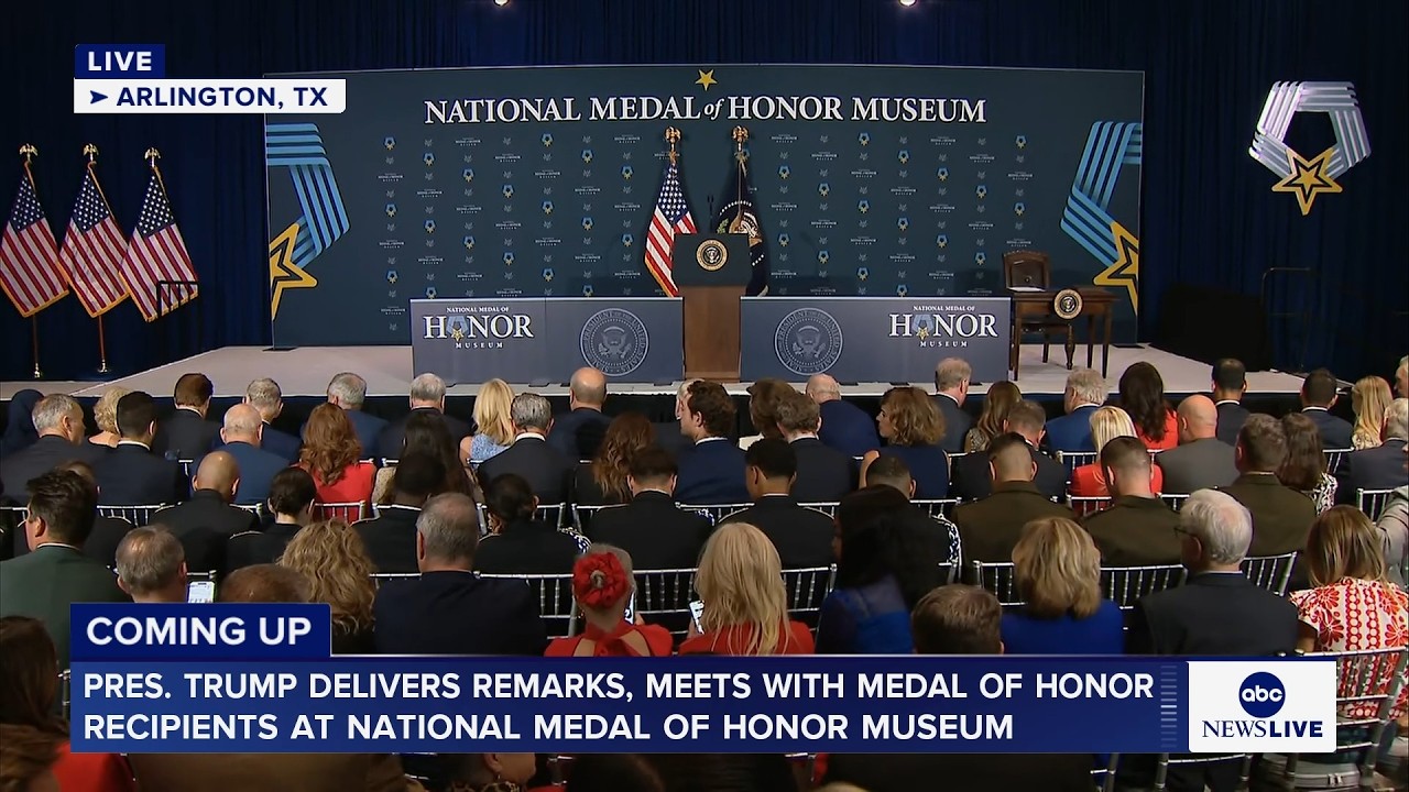 President Trump meets with Medal of Honor recipients