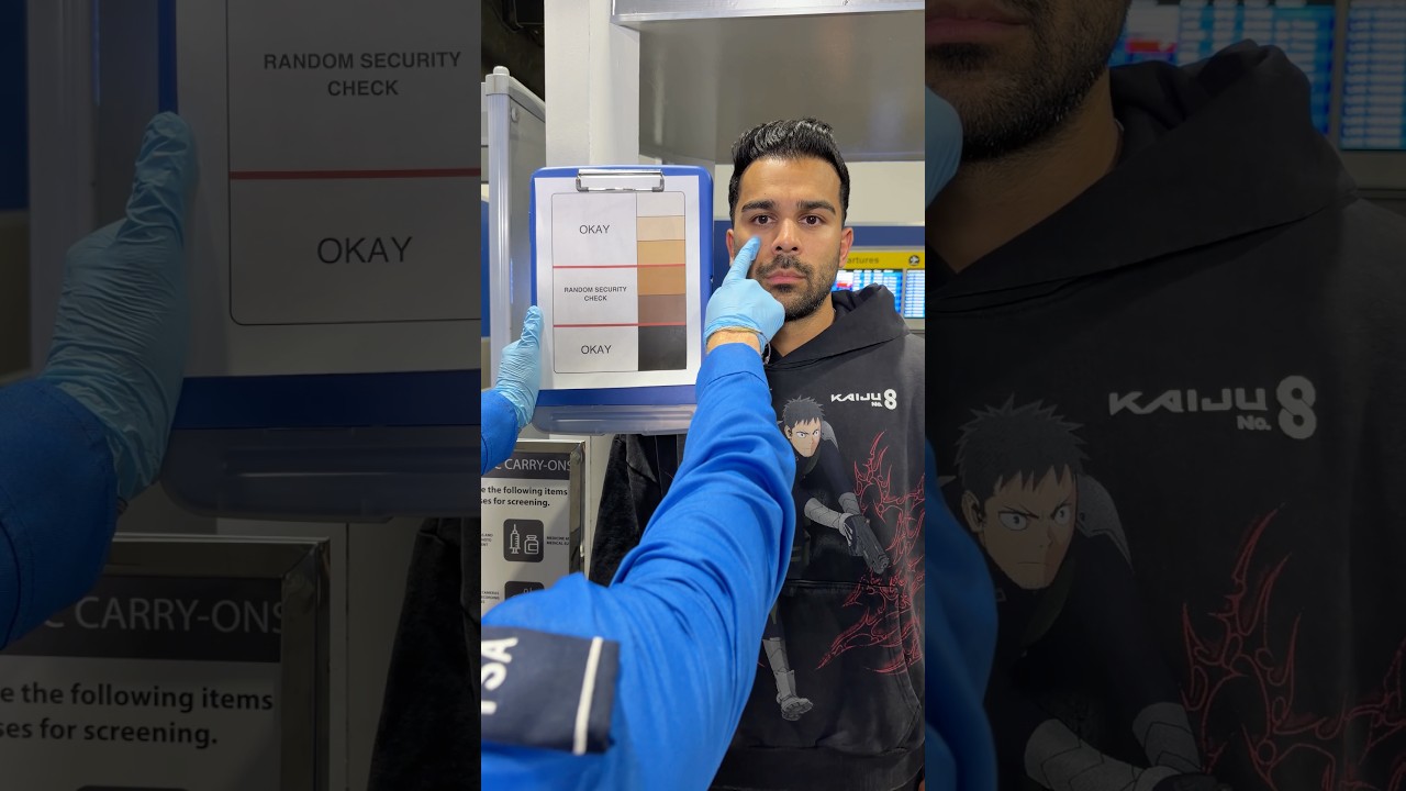 Random security check ✈️