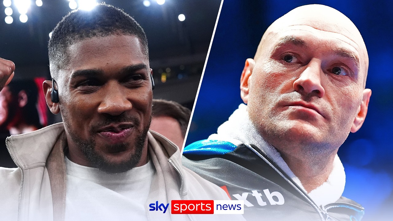 Reaction as Anthony Joshua and Tyson Fury showdown fight confirmed