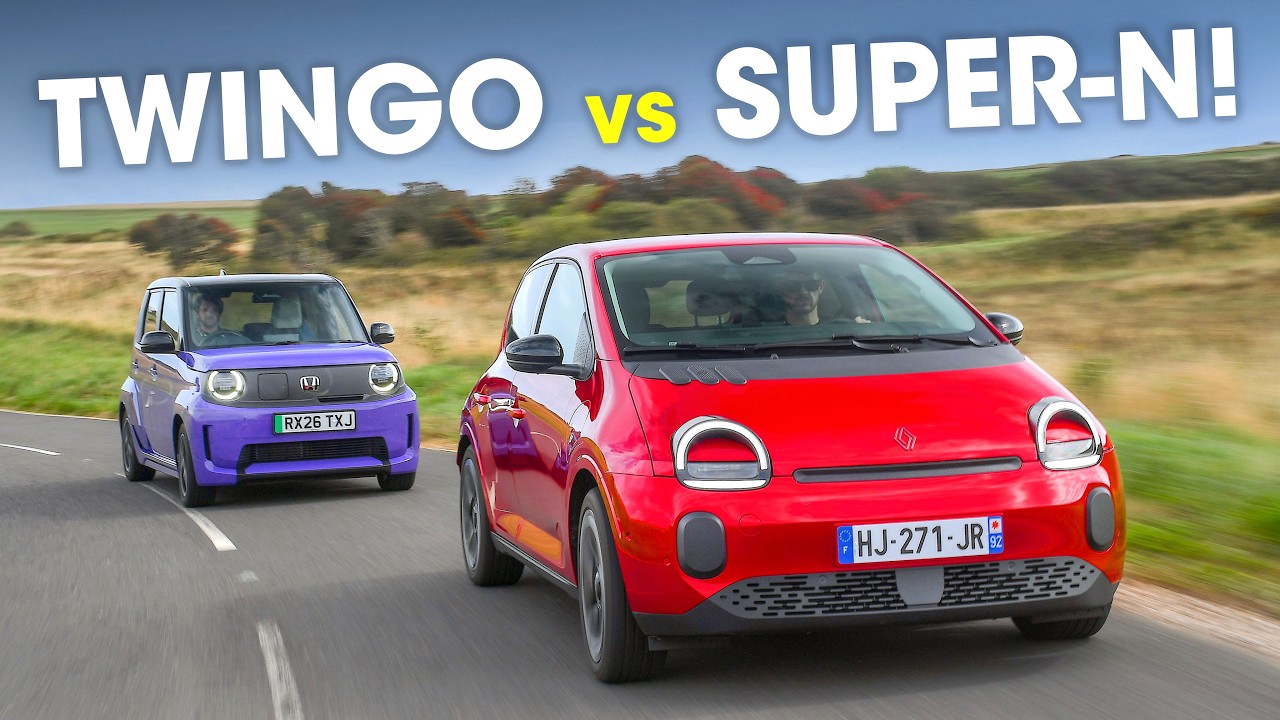 Renault Twingo vs Honda Super-N review – What’s the best CHEAP electric car?