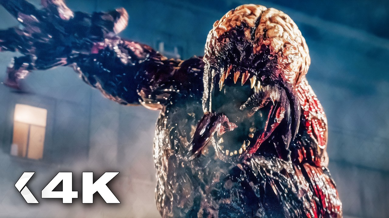 RESIDENT EVIL’s Most Brutal Monster Action Scenes 🔥 4K