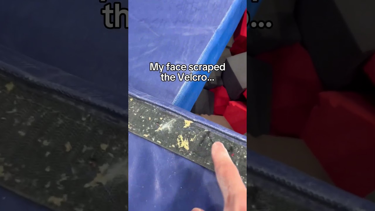 Rip my face 😅#fails #fail #gymnastics #olympics #sports