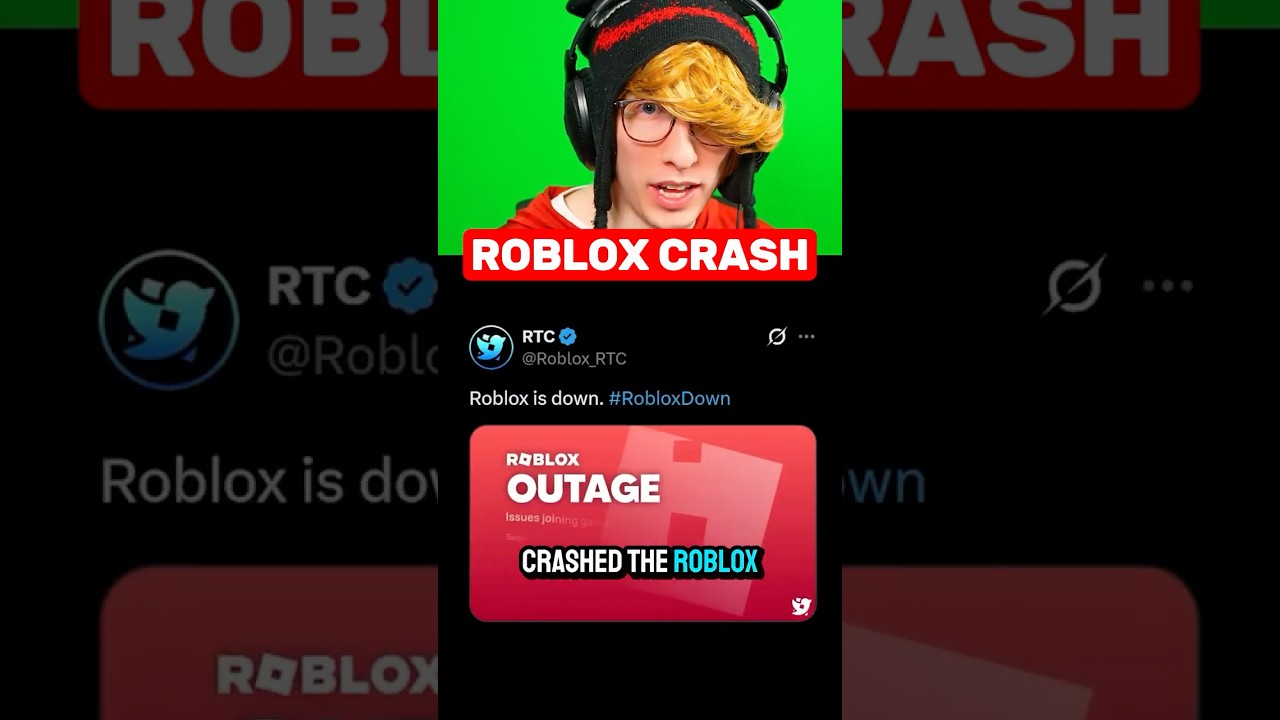 ROBLOX JUST CRASHED