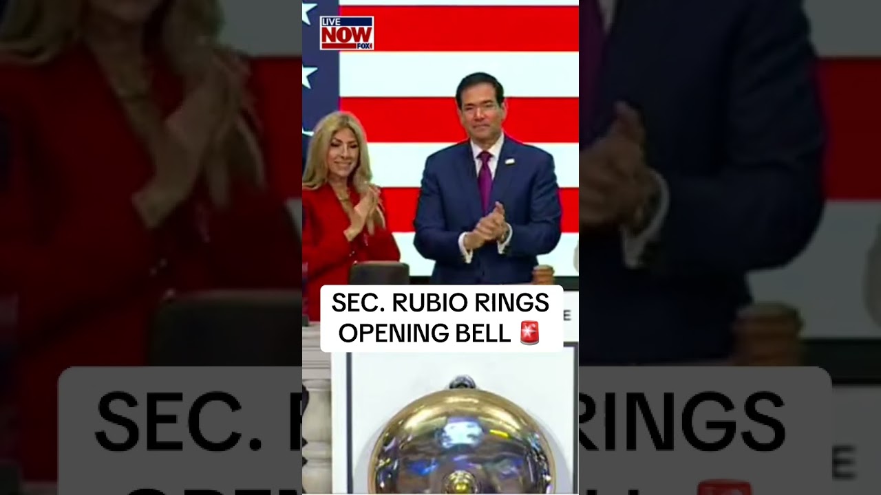 Rubio opening bell
