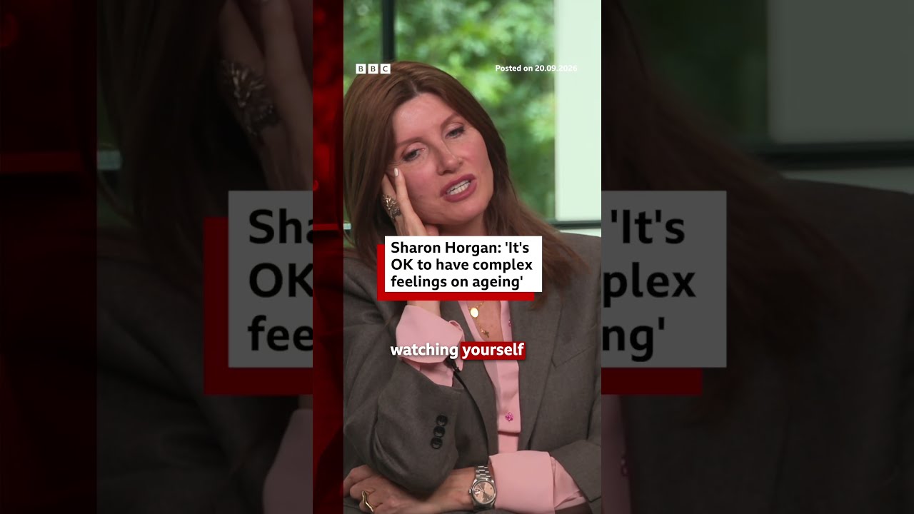 Sharon Horgan: ‘It’s OK to have complex feelings on ageing’. #BBCNews