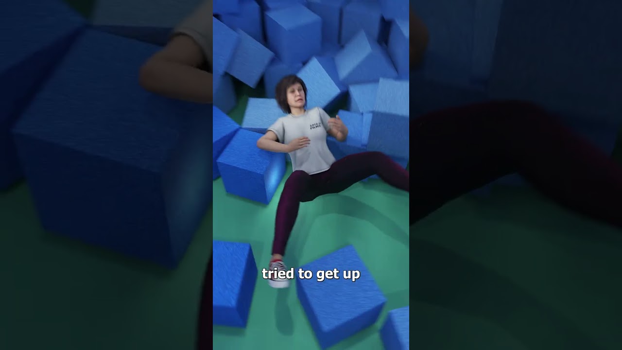 She Broke Her Back In A Foam Pit 😨