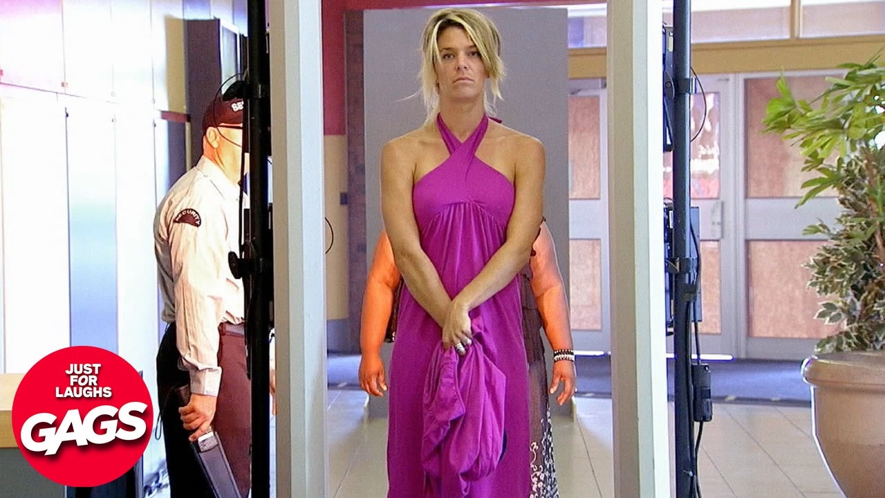 She Got Caught At TSA | Just For Laughs Gags