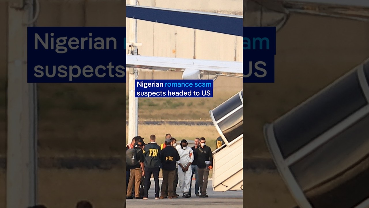 South Africa extradites six suspected members of Black Axe gang to US | DW News