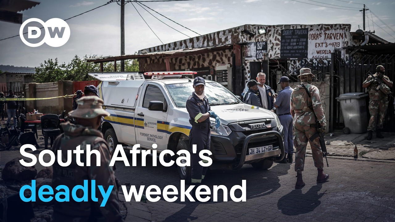South Africa mass shootings: At least 27 killed in two attacks | DW News