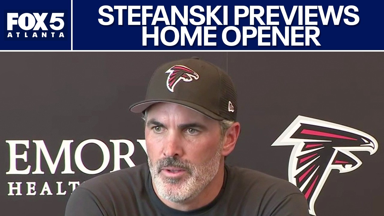 Stefanski previews Falcons home opener vs. Panthers | FOX 5 News