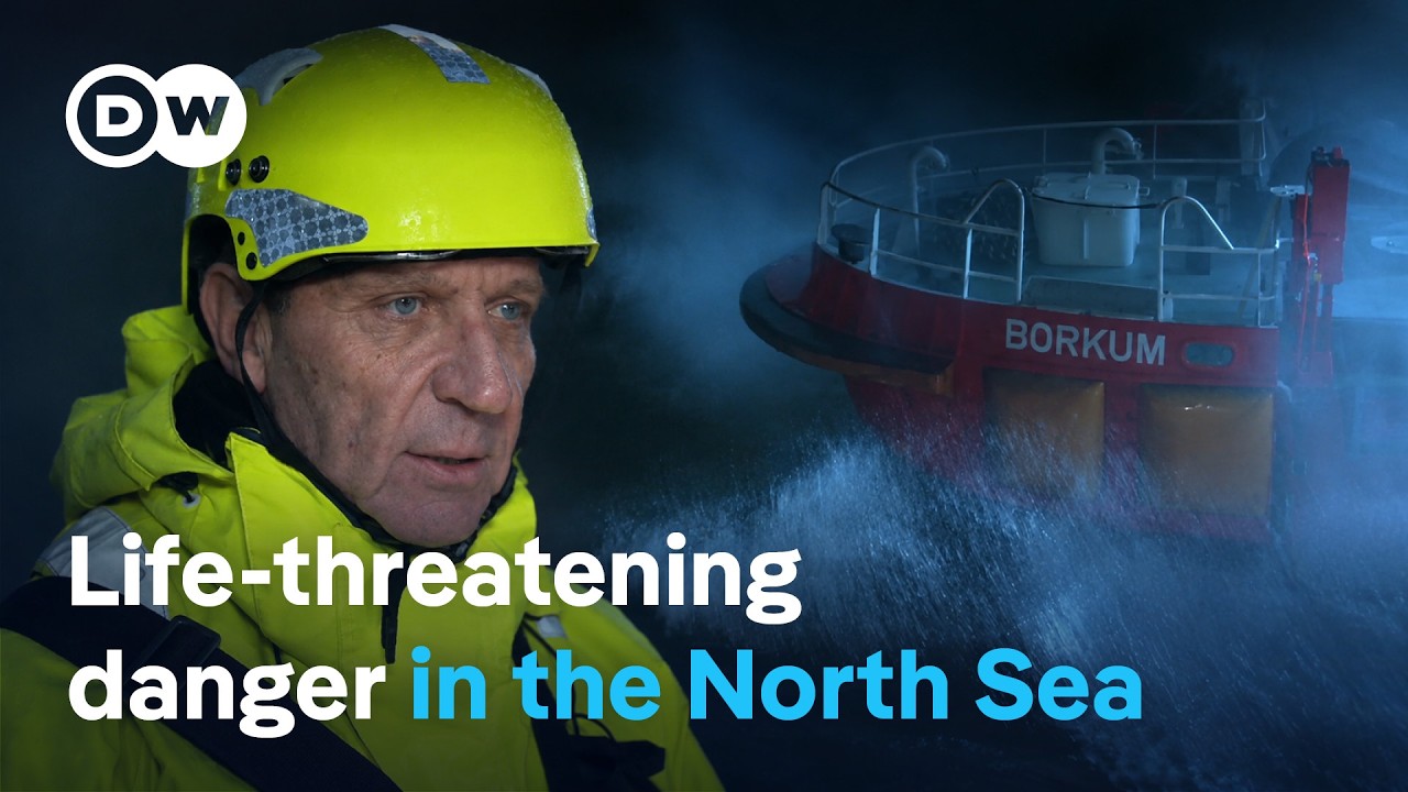 Storms, waves and risky maneuvers – The most dangerous job in the North Sea? | DW Documentary
