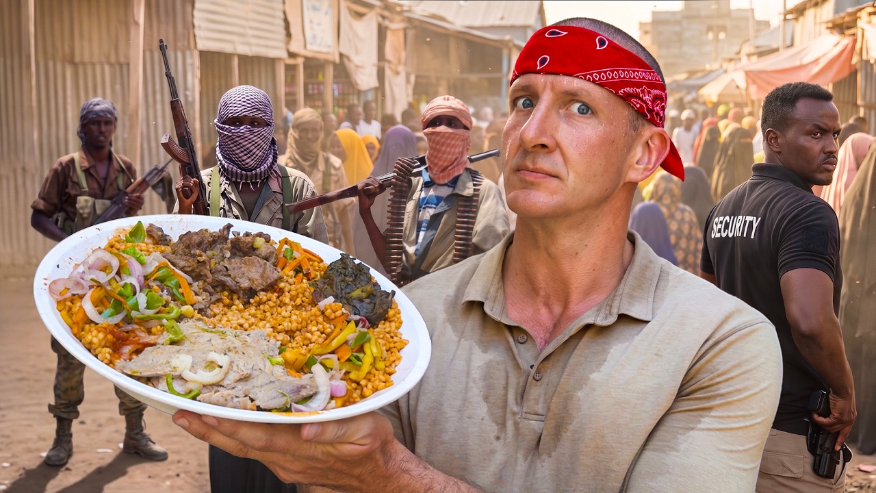 Surviving Somalia’s Extreme Street Food!!