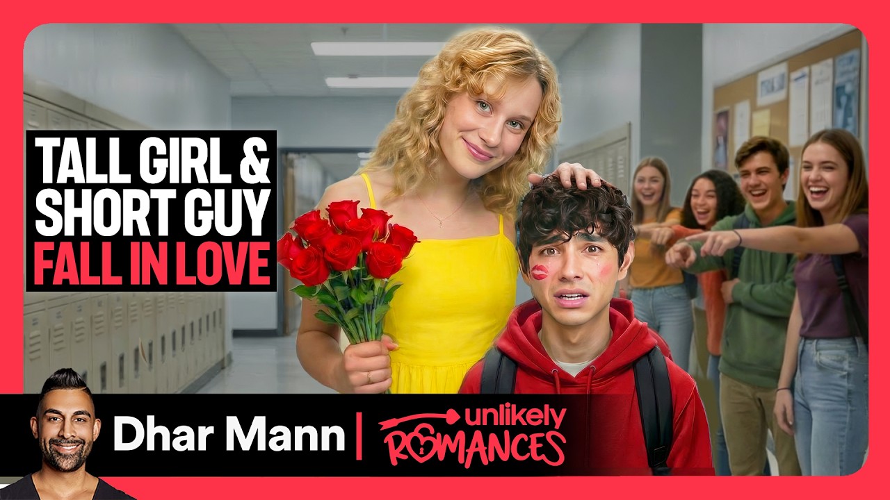 Tall Girl & Short Guy Fall In Love – Unlikely Romances E04 | Dhar Mann Studios