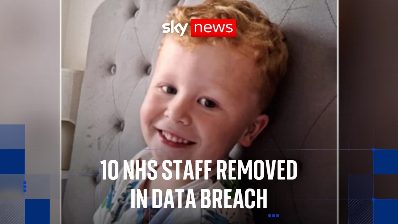 Ten NHS staff removed from duty over Noah Woods medical records breach