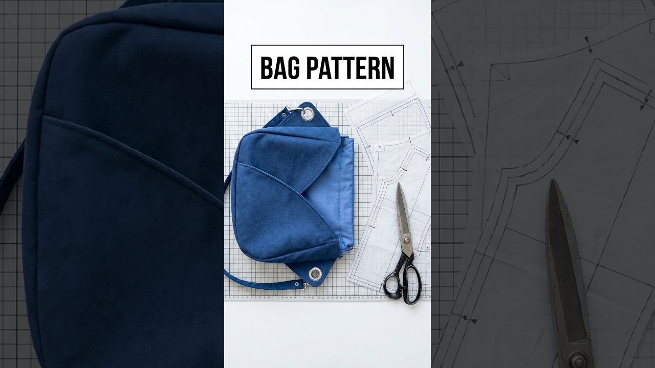 textile bag sewing tutorial #diy #bagpattern #sewing #bag #jumbobag #casualbag #fashion