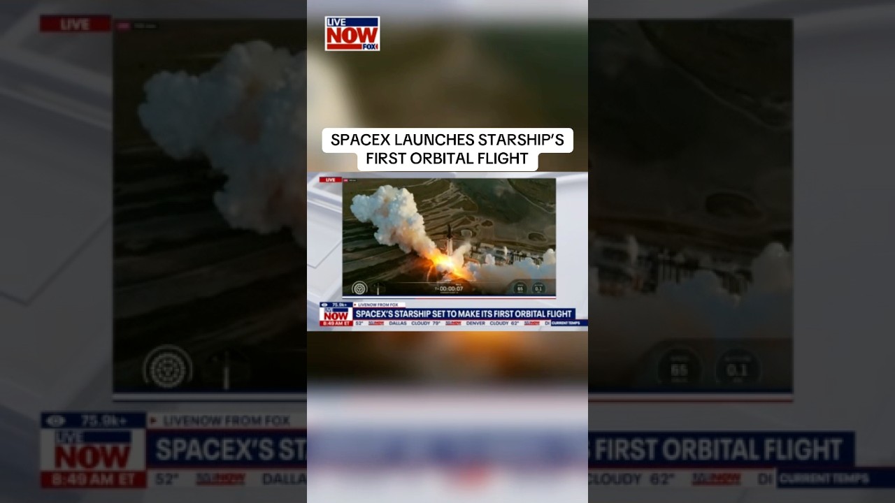 The 14th flight of SpaceX’s Starship launched Monday, the first planned to send Starship into orbit.