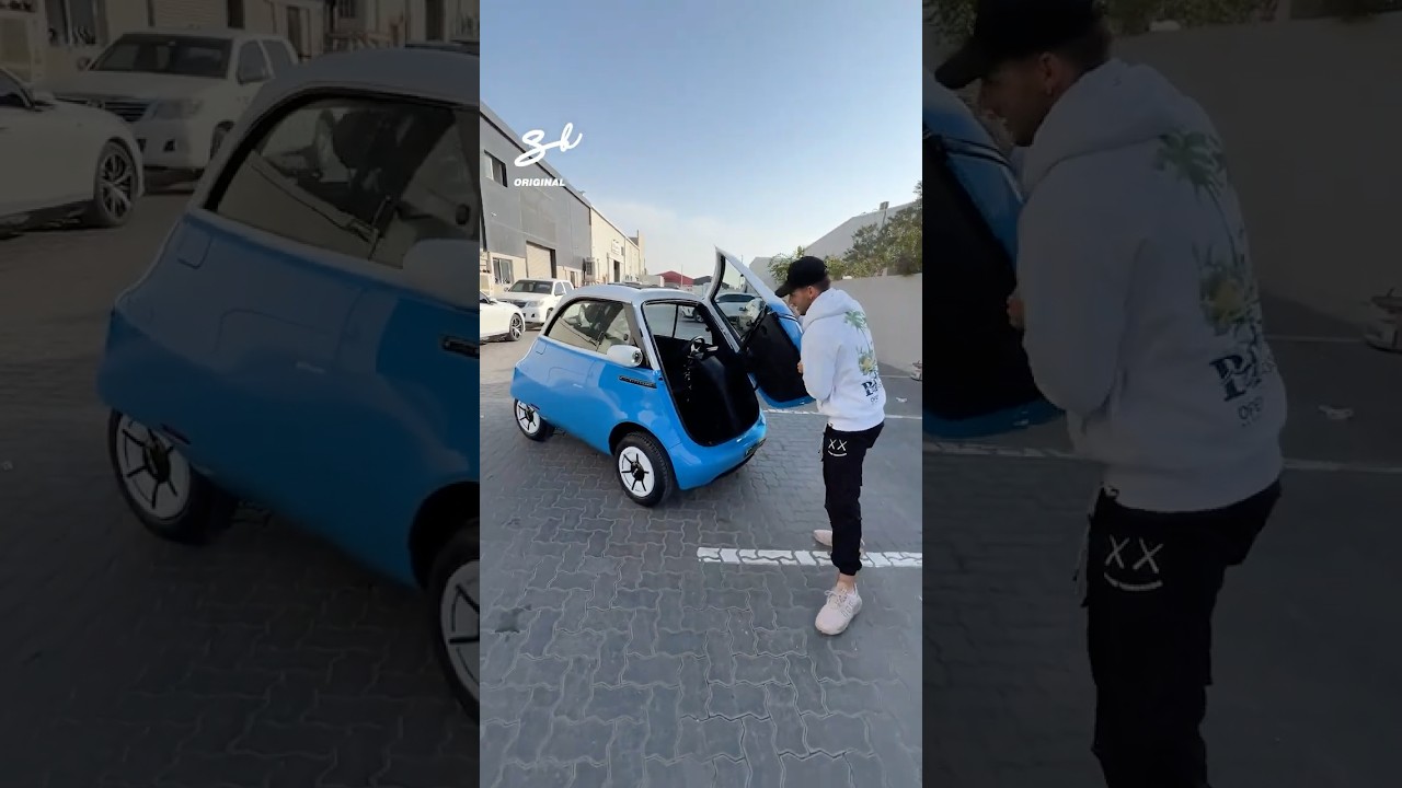 The Microlino makes regular cars look super-sized 😲