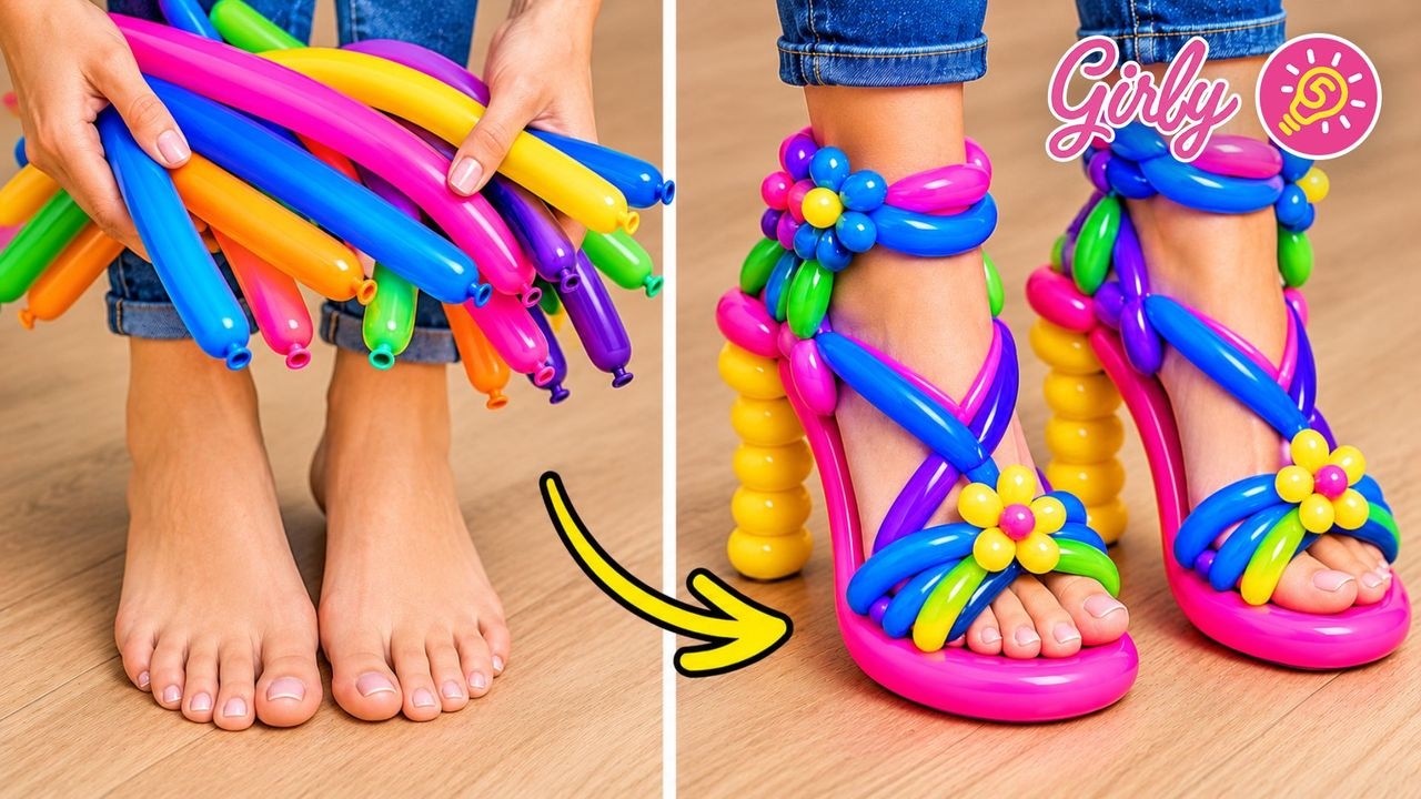 👠 🤯 The Wildest DIY Shoe Ideas You Can Recreate
