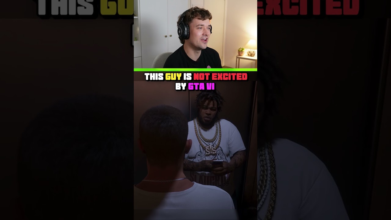 THIS GUY IS NOT EXCITED BY GTA 6