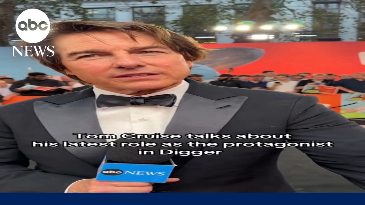 Tom Cruise talks about his latest role as the protagonist in ‘Digger’