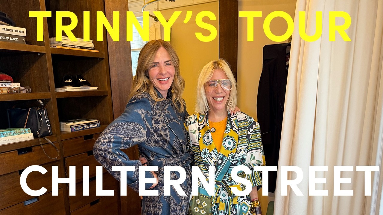 Trinny Tours Chiltern Street With Rachel Solomon