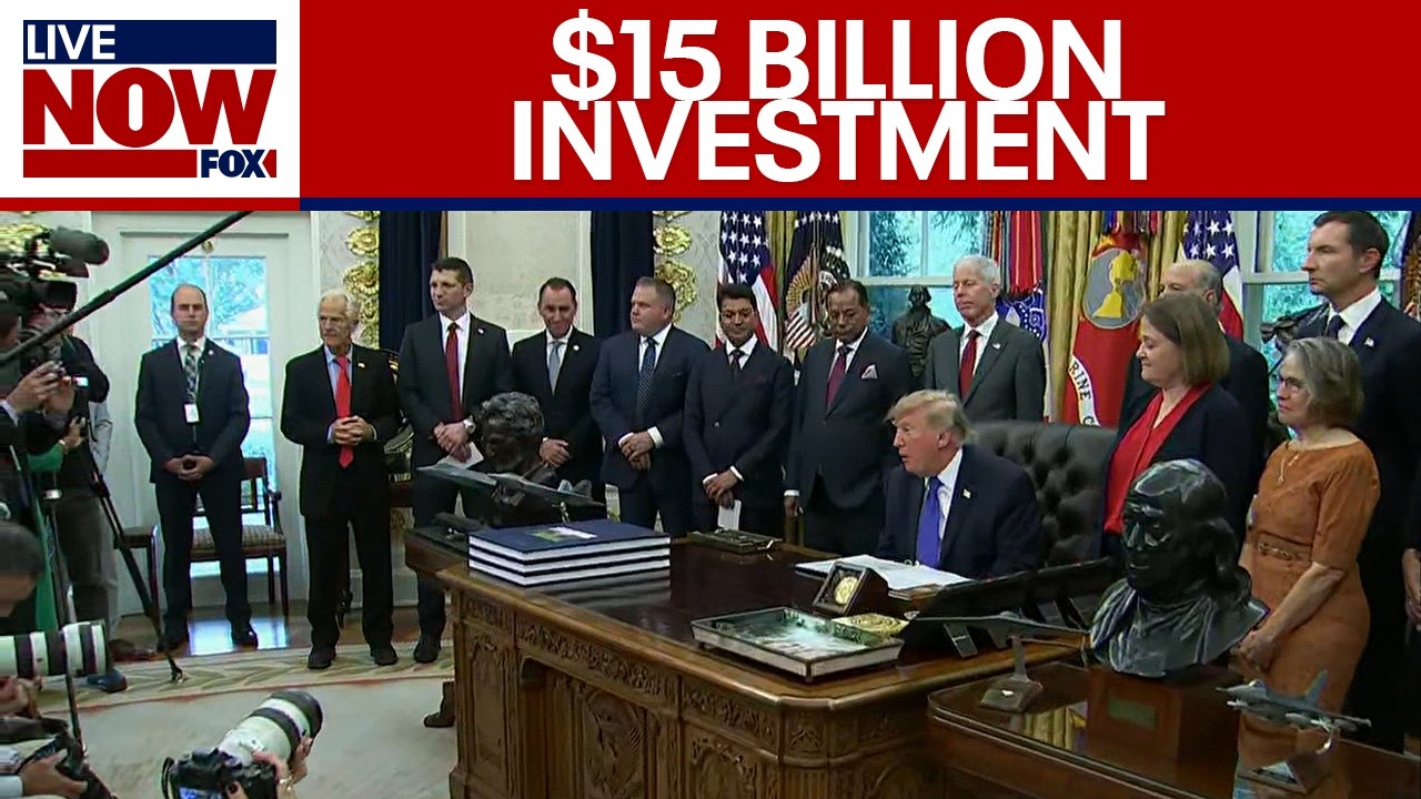 Trump announces $15 billion Iowa steel plant project