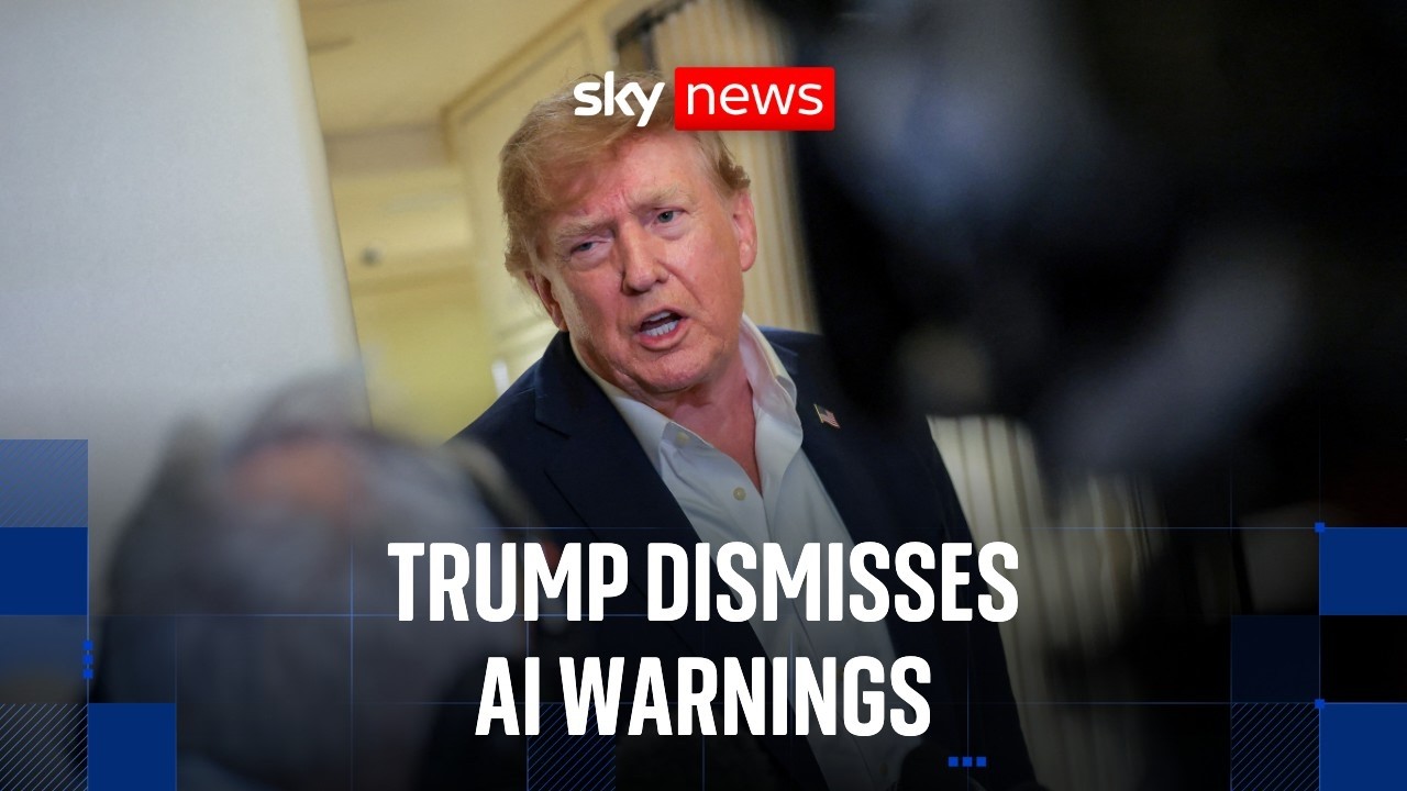 Trump labels warnings over AI safety as conspiracy theories