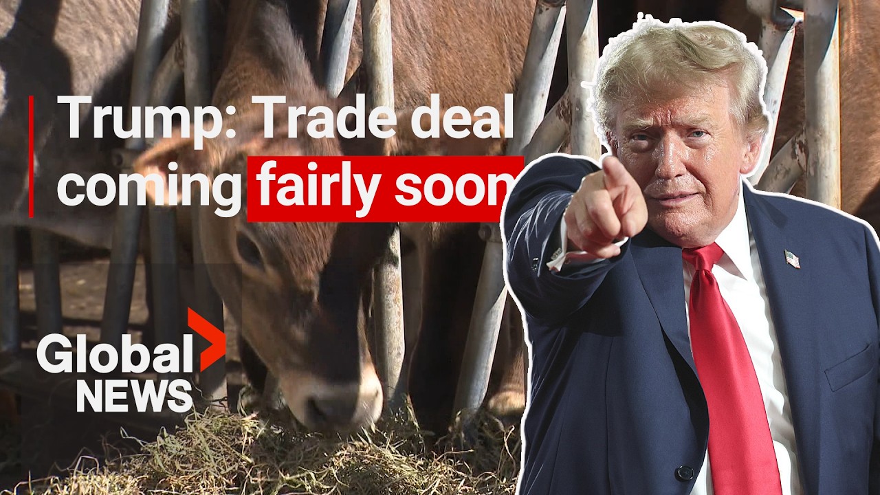 Trump says Canada “wants to make a deal very badly”
