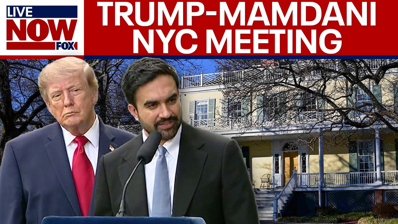 Trump talks media bans, Iran war during meeting with NYC’s Mamdani